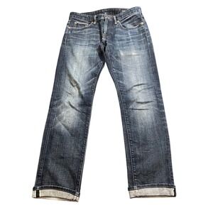 Bonobos Selvedge Jeans Mens 29x30 Blue Dark Wash Made in USA 19436-BMC92